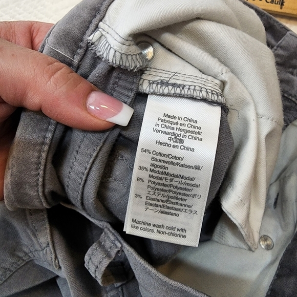 J. CREW velvety grey 9" highrise toothpick pants. - Picture 6 of 14